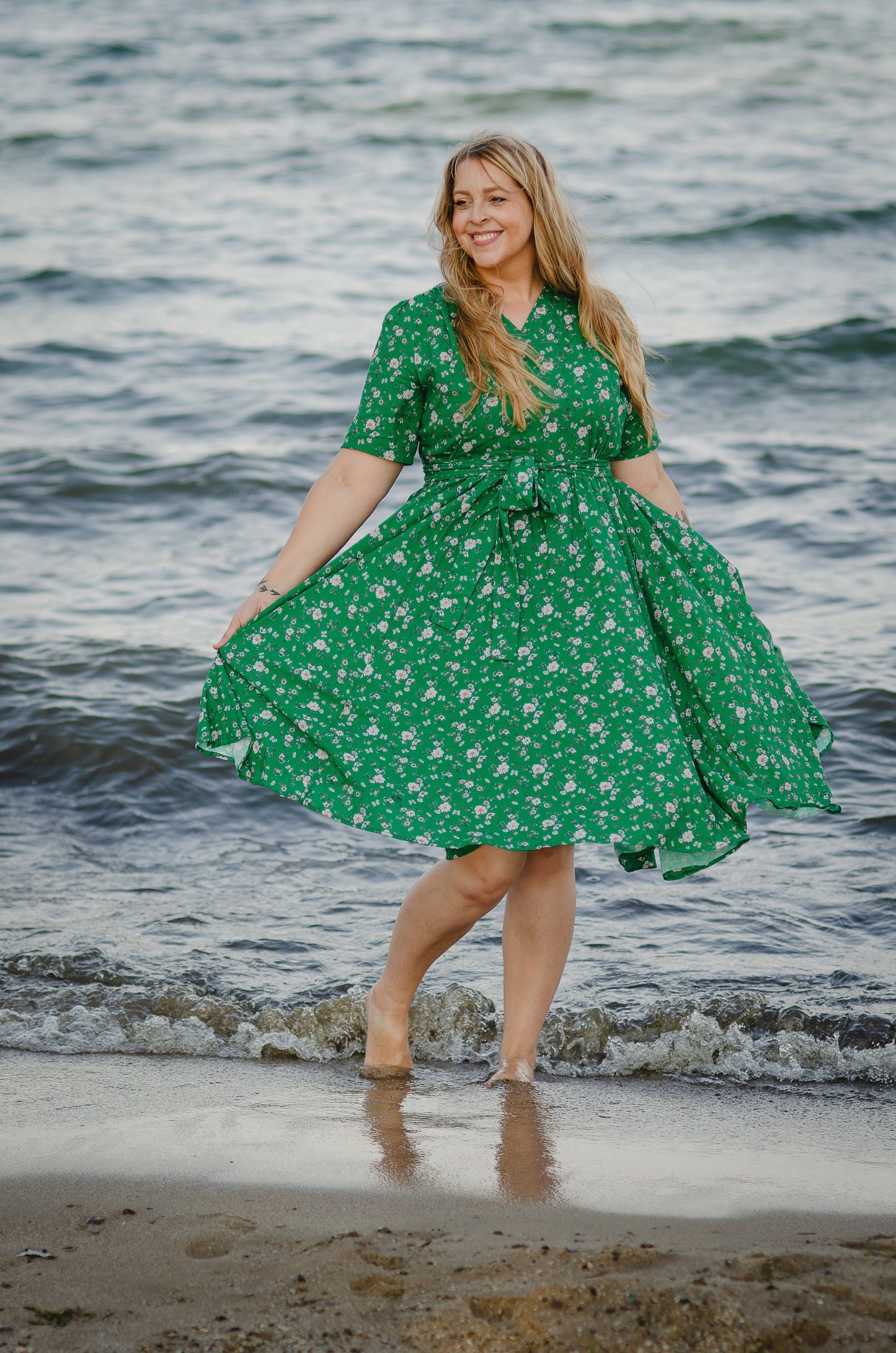 Greenvale Gossamer ~ Wildwood Dress