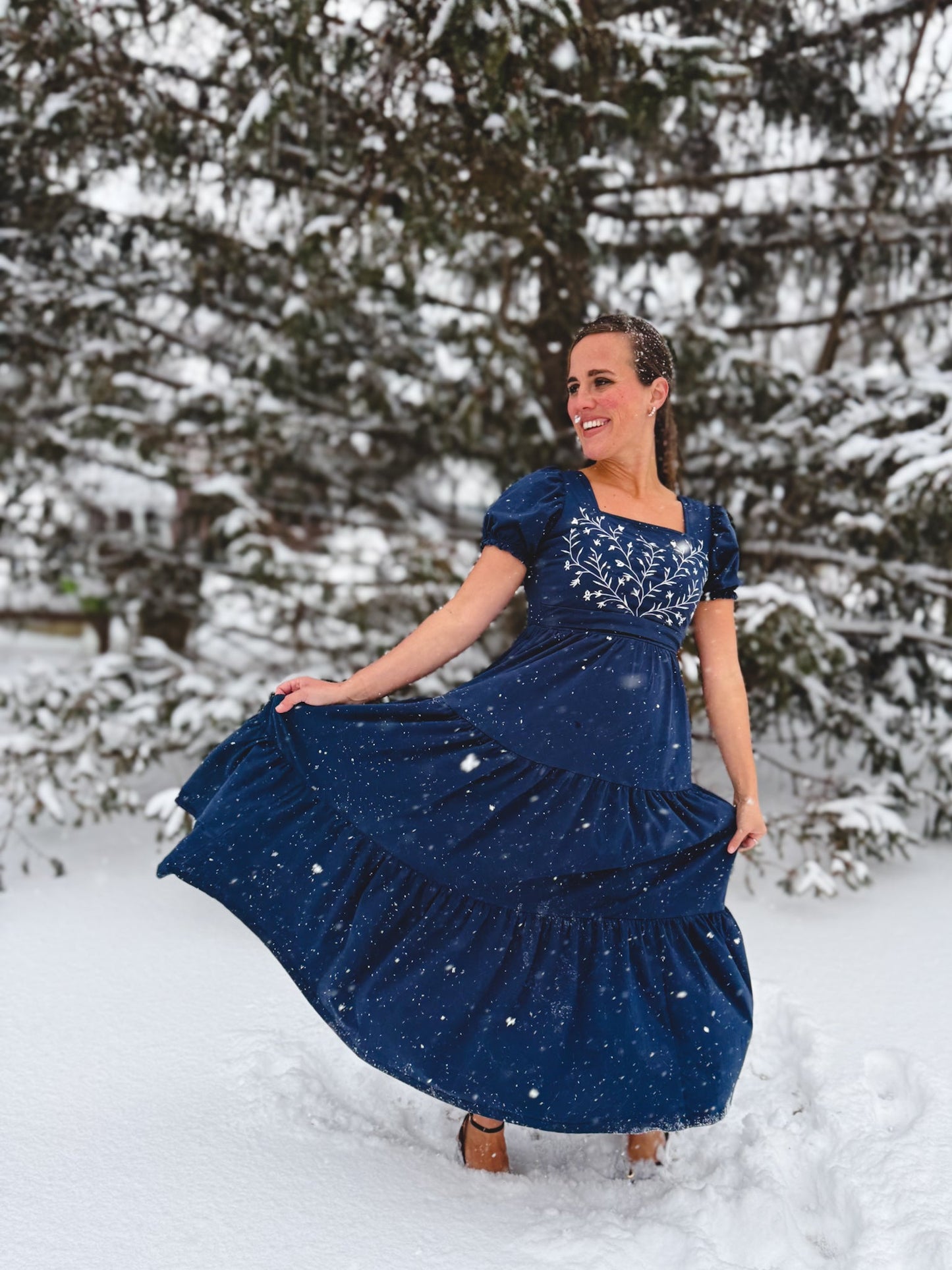 Periwyn ~ Poetess Dress