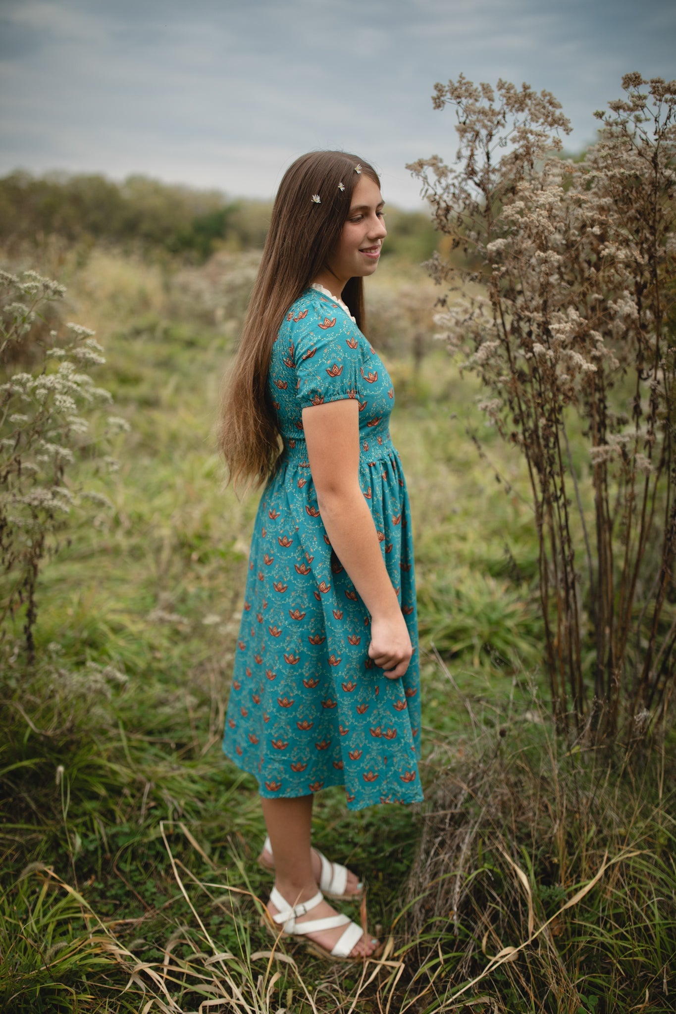 Once a Queen ~ Mini Folklore Dress