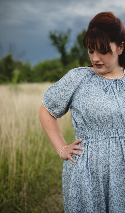 Scripted Mist ~ Abilene Dress
