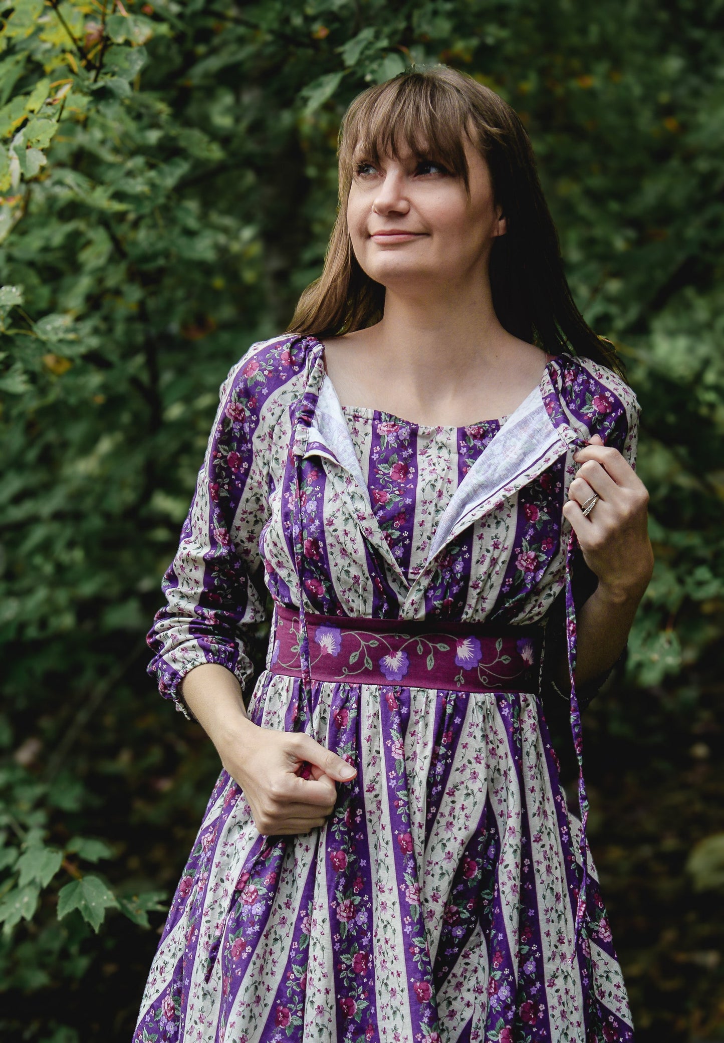 Antique Amethyst ~ Folklore Maxi