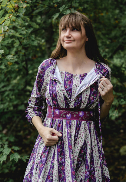 Antique Amethyst ~ Folklore Maxi