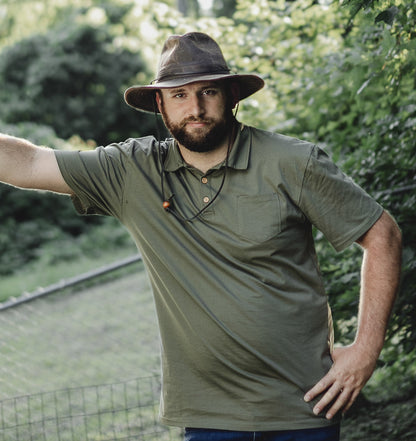 Sage ~ Men’s Perseverance Polo