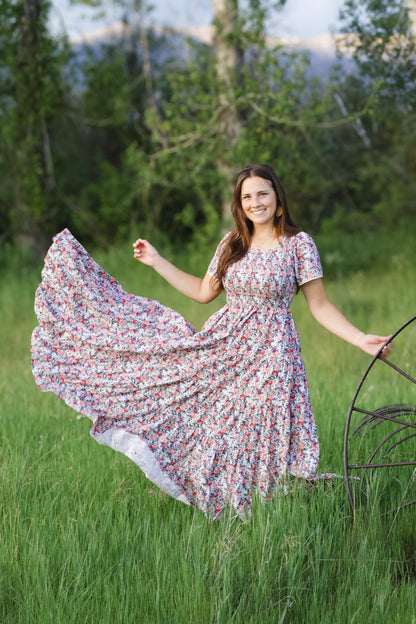 Watercolor Garden ~ Nightingale Dress
