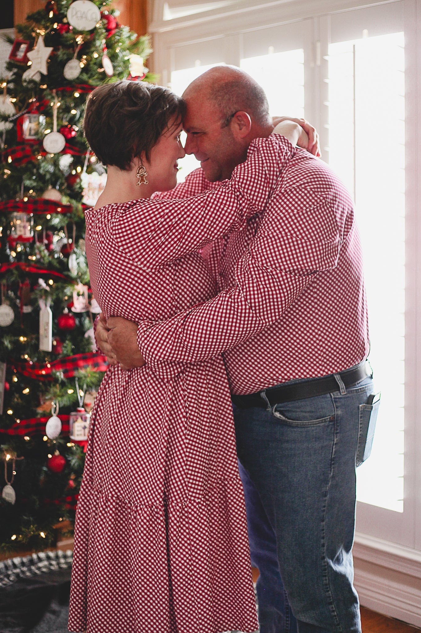 Cranberry Gingham ~ Storybook Dress
