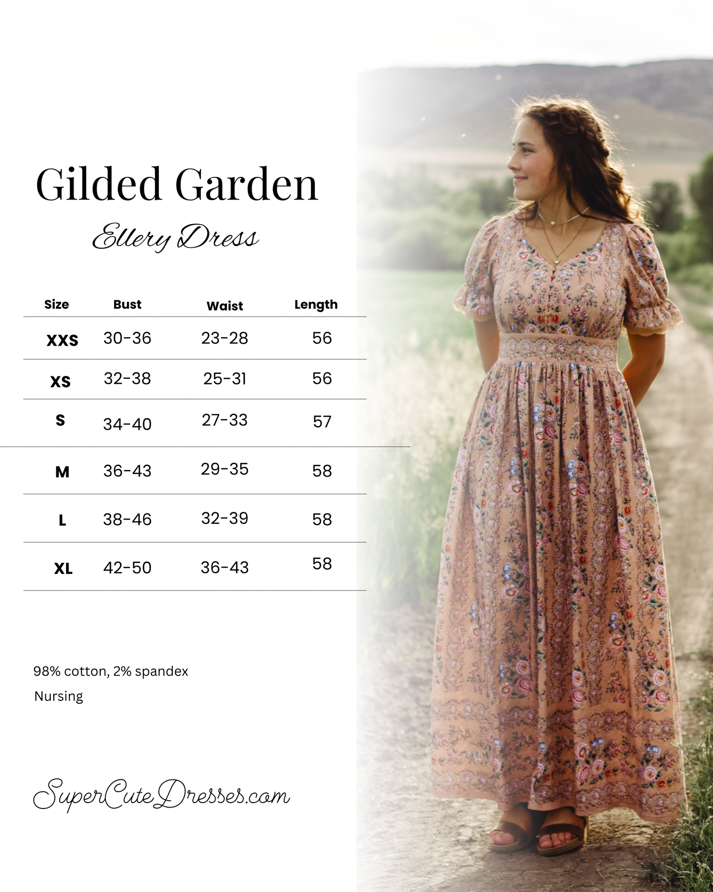 Gilded Garden ~ Ellery Dress