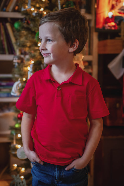 Cardinal ~ Boy’s Perseverance Polo