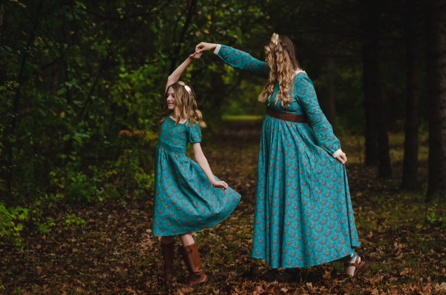 Once a Queen ~ Mini Folklore Dress