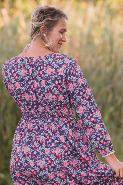 Mahogany Rose ~ Abilene Midi