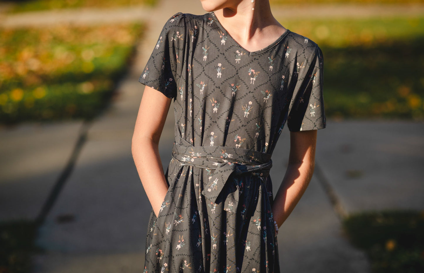 Pearlstone Posy ~ Mini Wildwood Dress