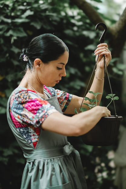 Olivewood ~ Pinafore Apron