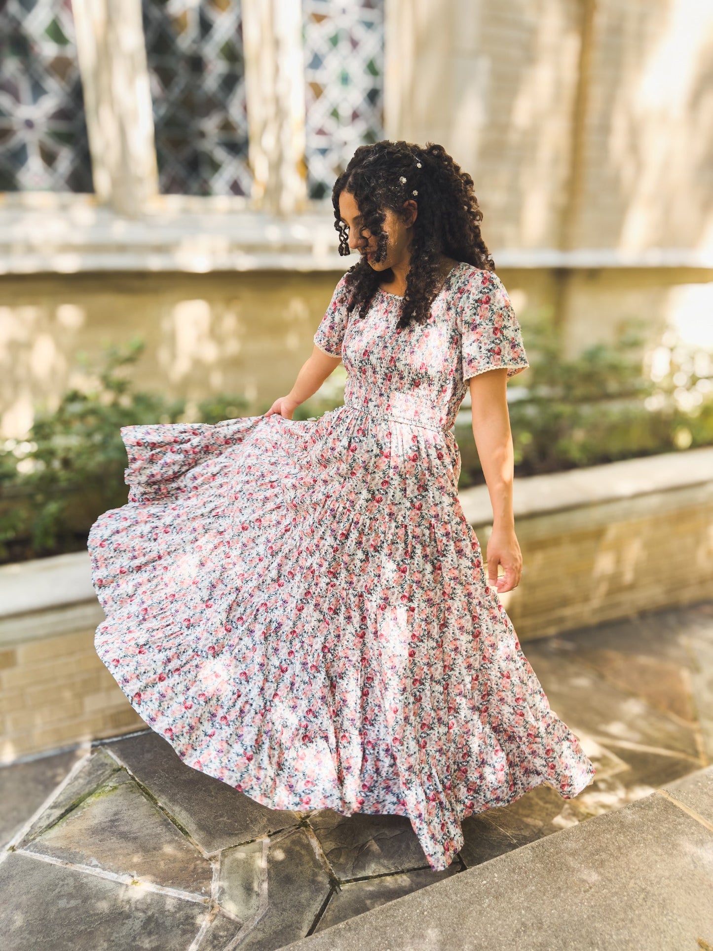 Watercolor Garden ~ Nightingale Dress