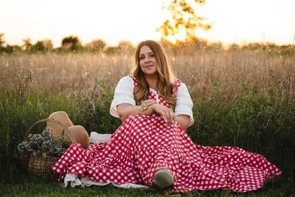 Grenadine Gingham ~ Lenora Dress