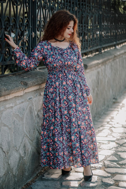 Mahogany Rose ~ Abilene Midi