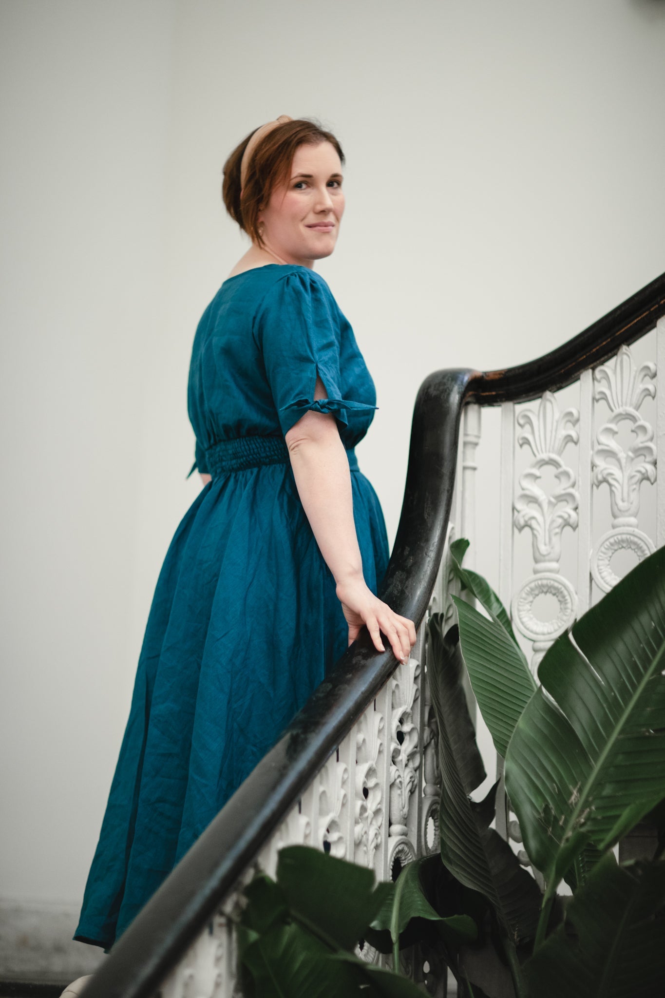 Timeless Teal ~ Hearthside Dress
