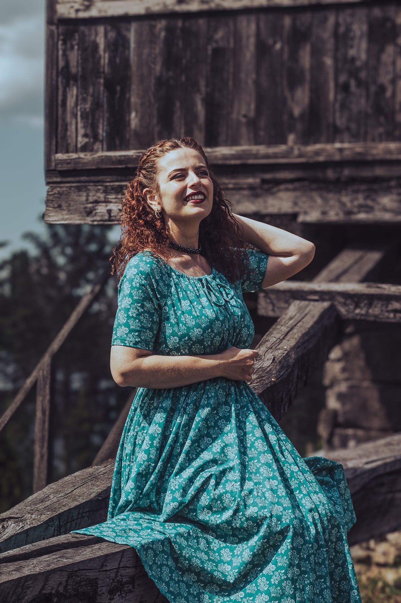 Fern River ~ Folklore Dress