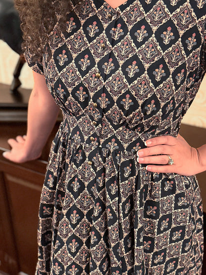 Obsidian Opulence ~ Hearthside Maxi