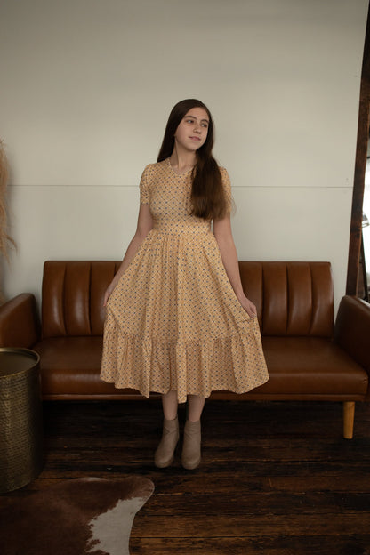 Citron Sunbeam ~ Canterbury Dress