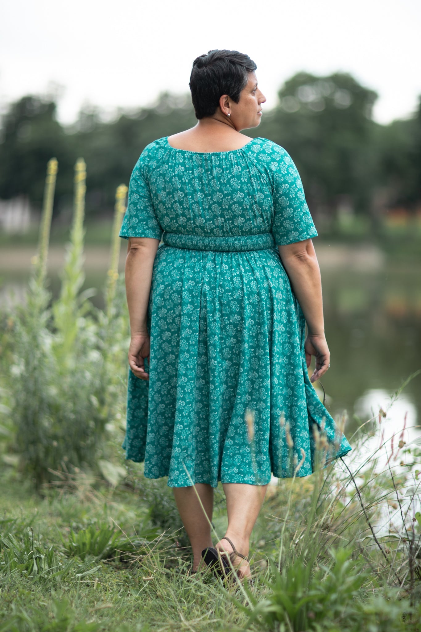 Fern River ~ Folklore Dress