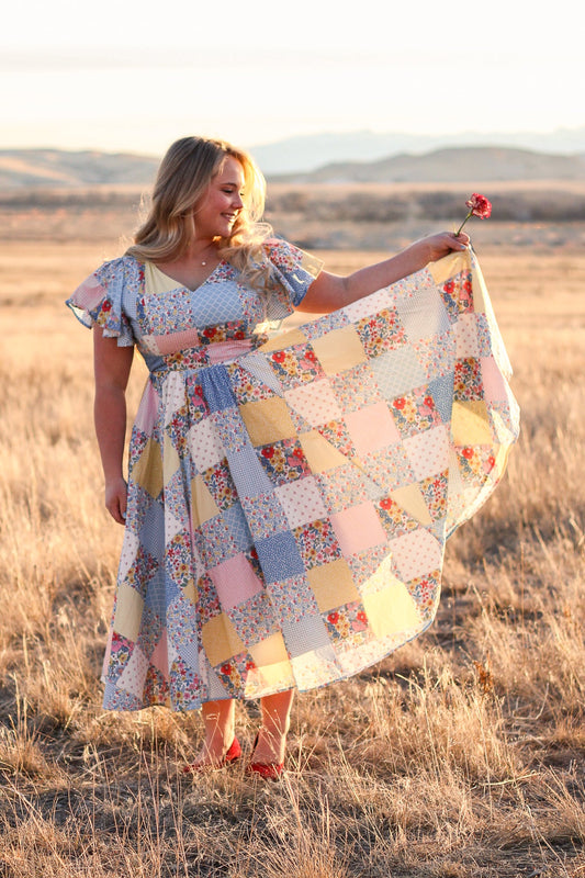Cottage Calico ~ Lenora Midi