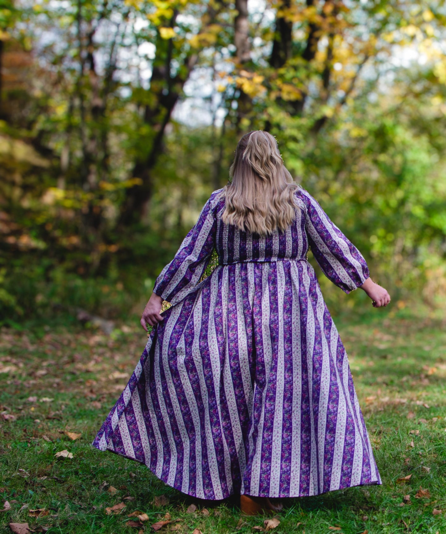 Antique Amethyst ~ Folklore Maxi
