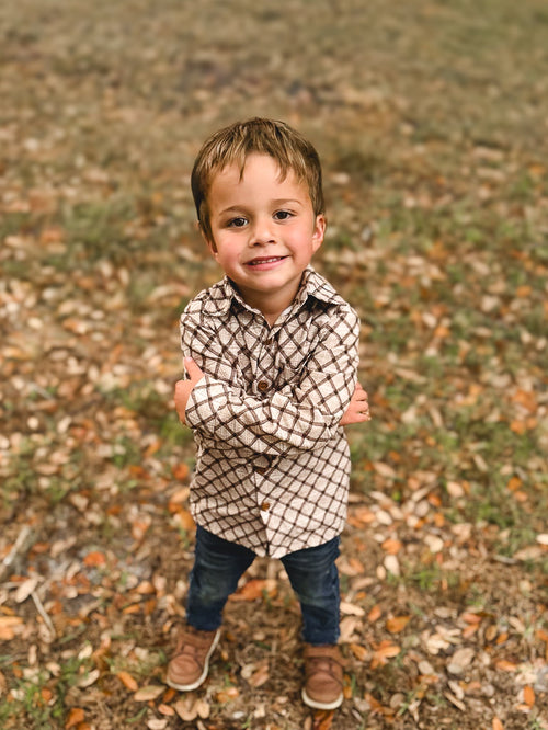 Timberline ~ Boy’s Brave Button-up