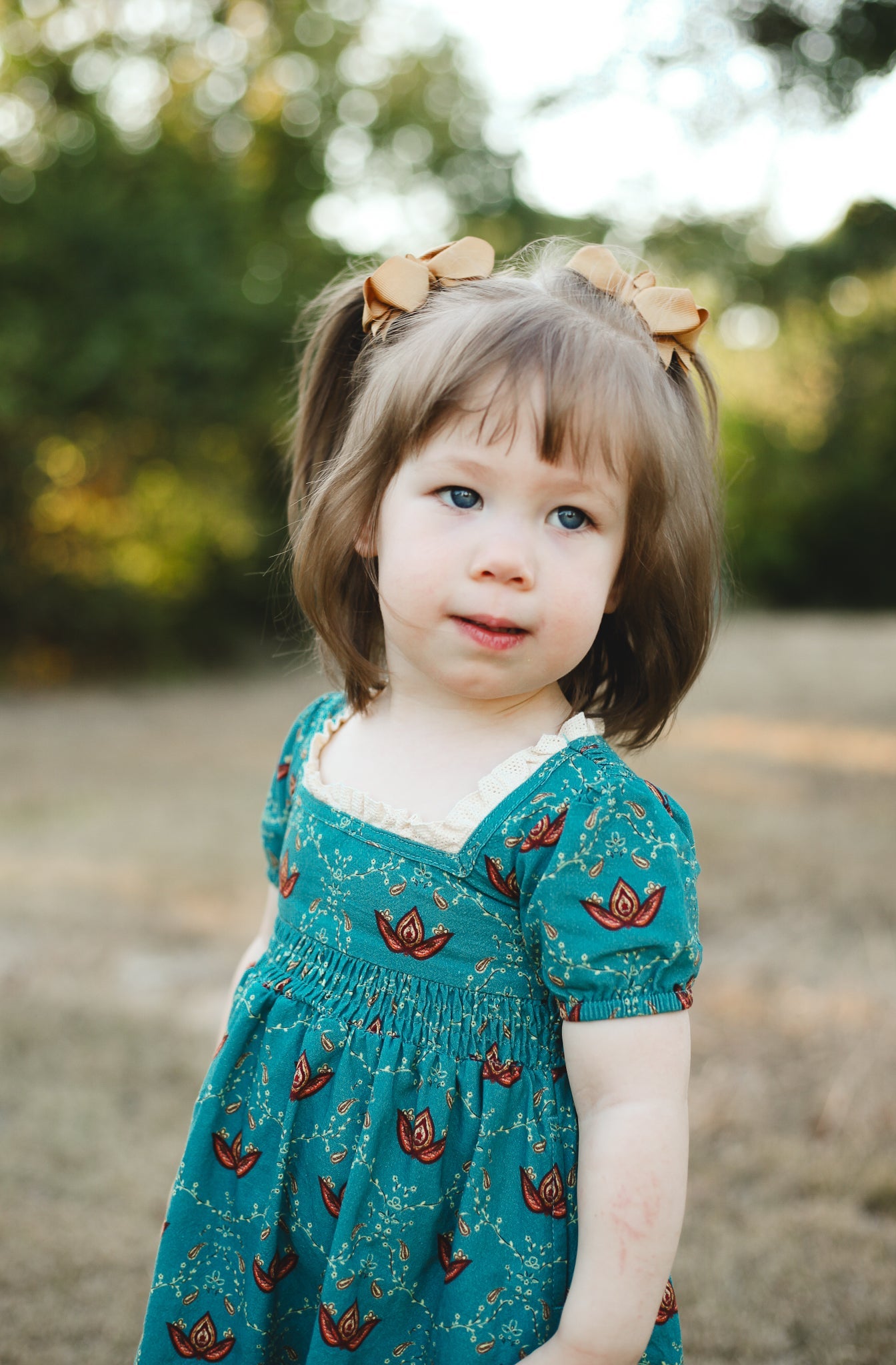 Once a Queen ~ Mini Folklore Dress