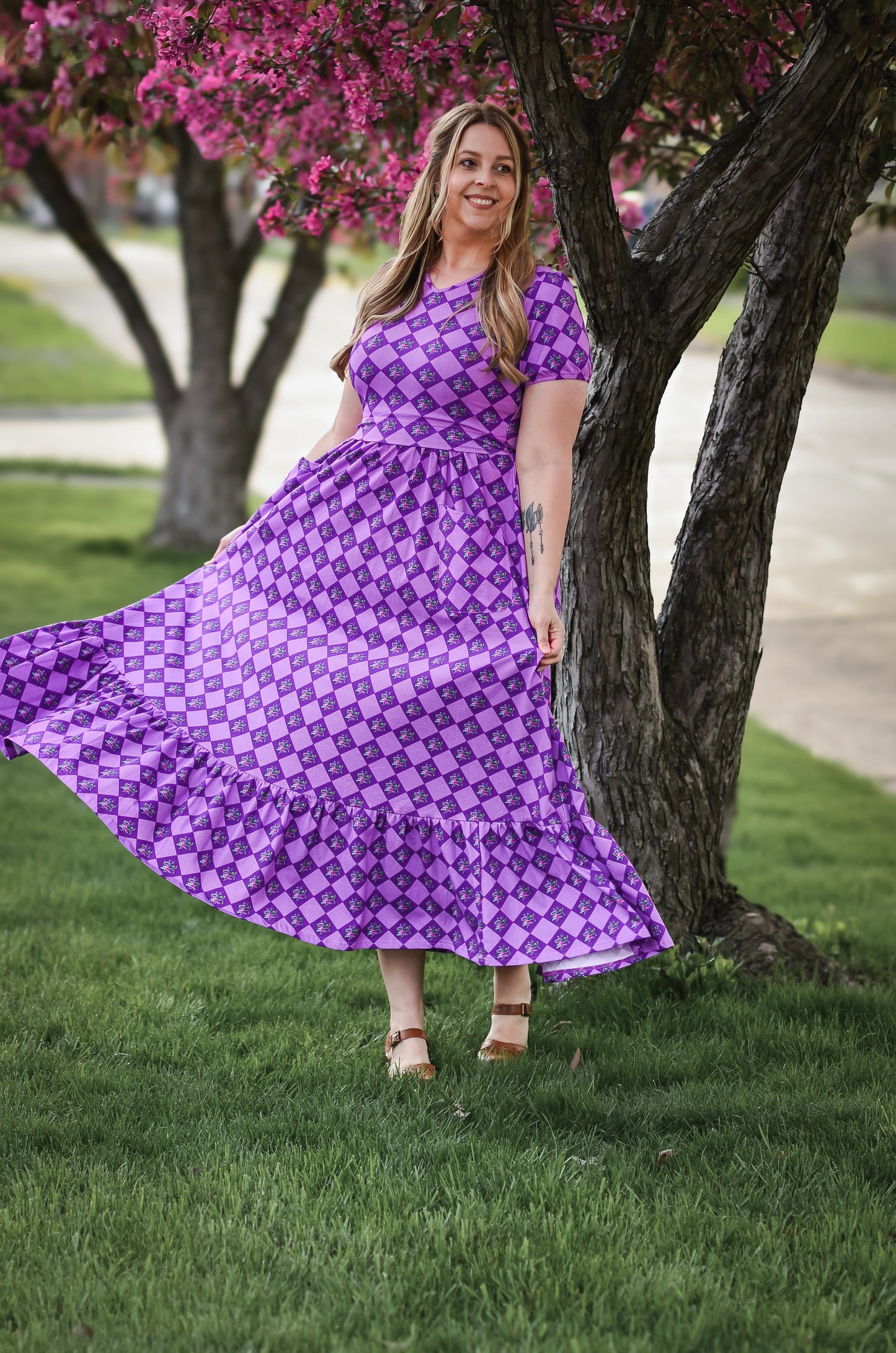 Mountain Laurel ~ Canterbury Patch Maxi