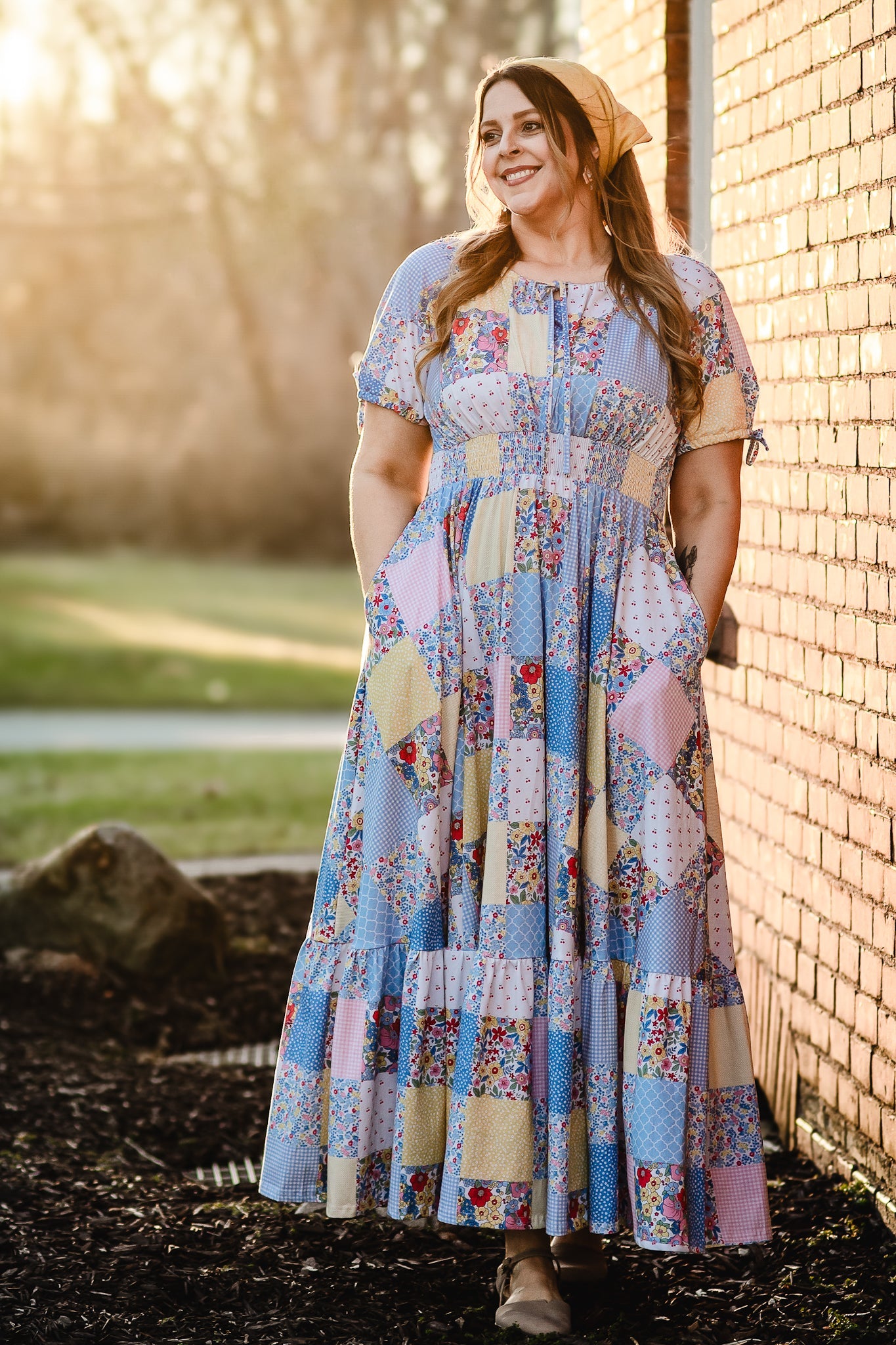Cottage Calico ~ Folklore Maxi