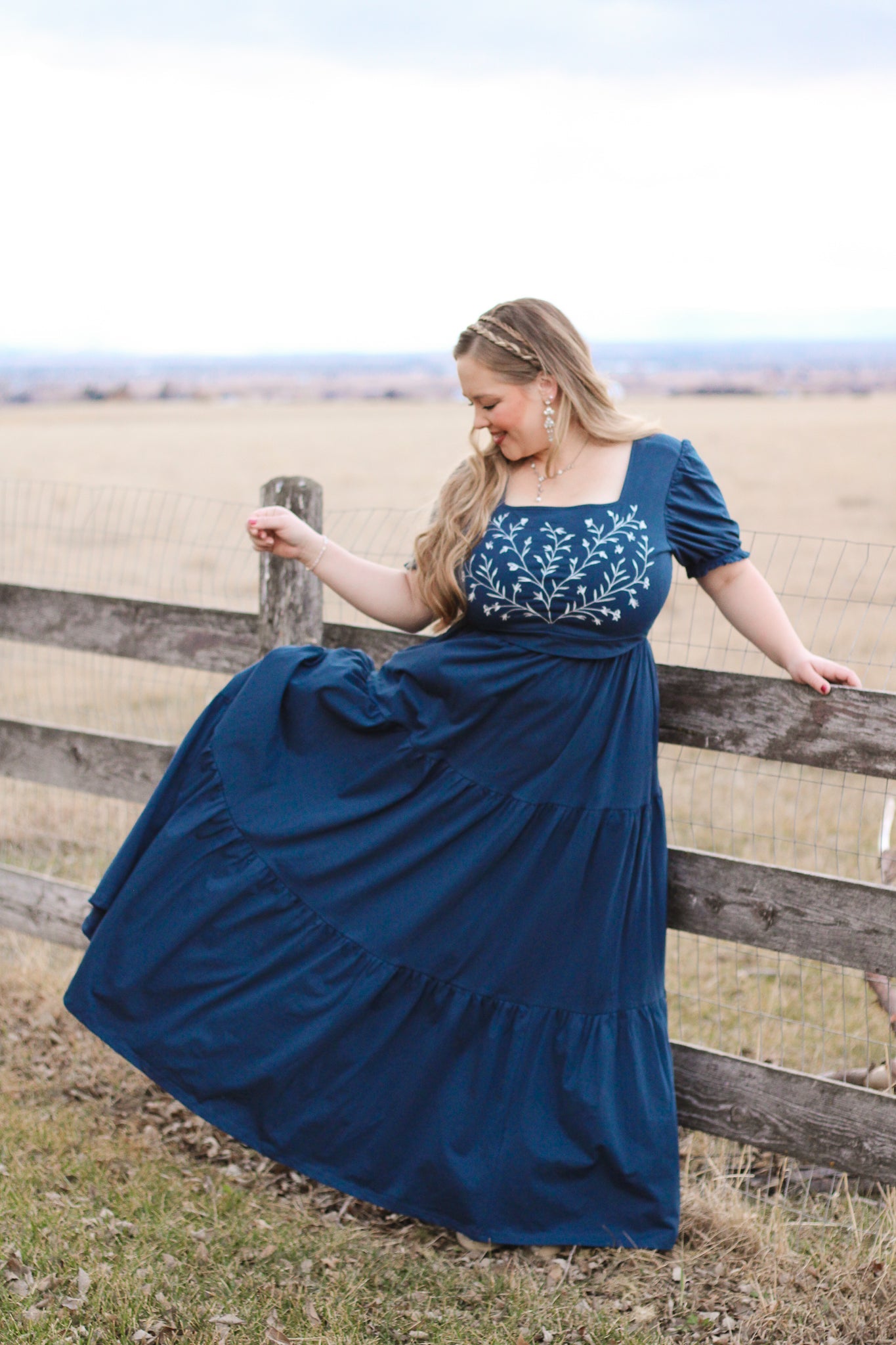 Periwyn ~ Poetess Dress