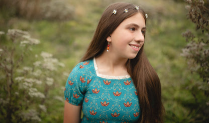 Once a Queen ~ Mini Folklore Dress