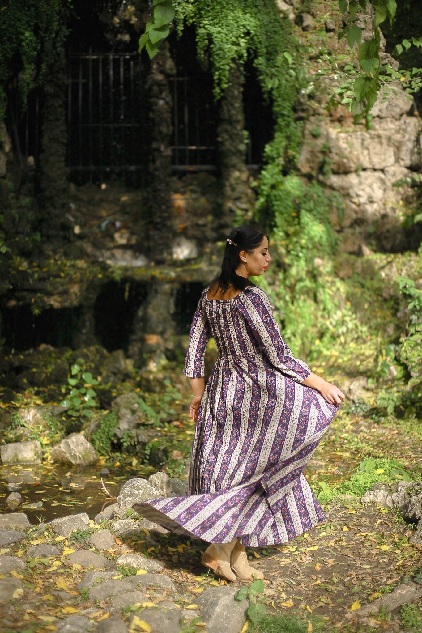 Antique Amethyst ~ Folklore Maxi