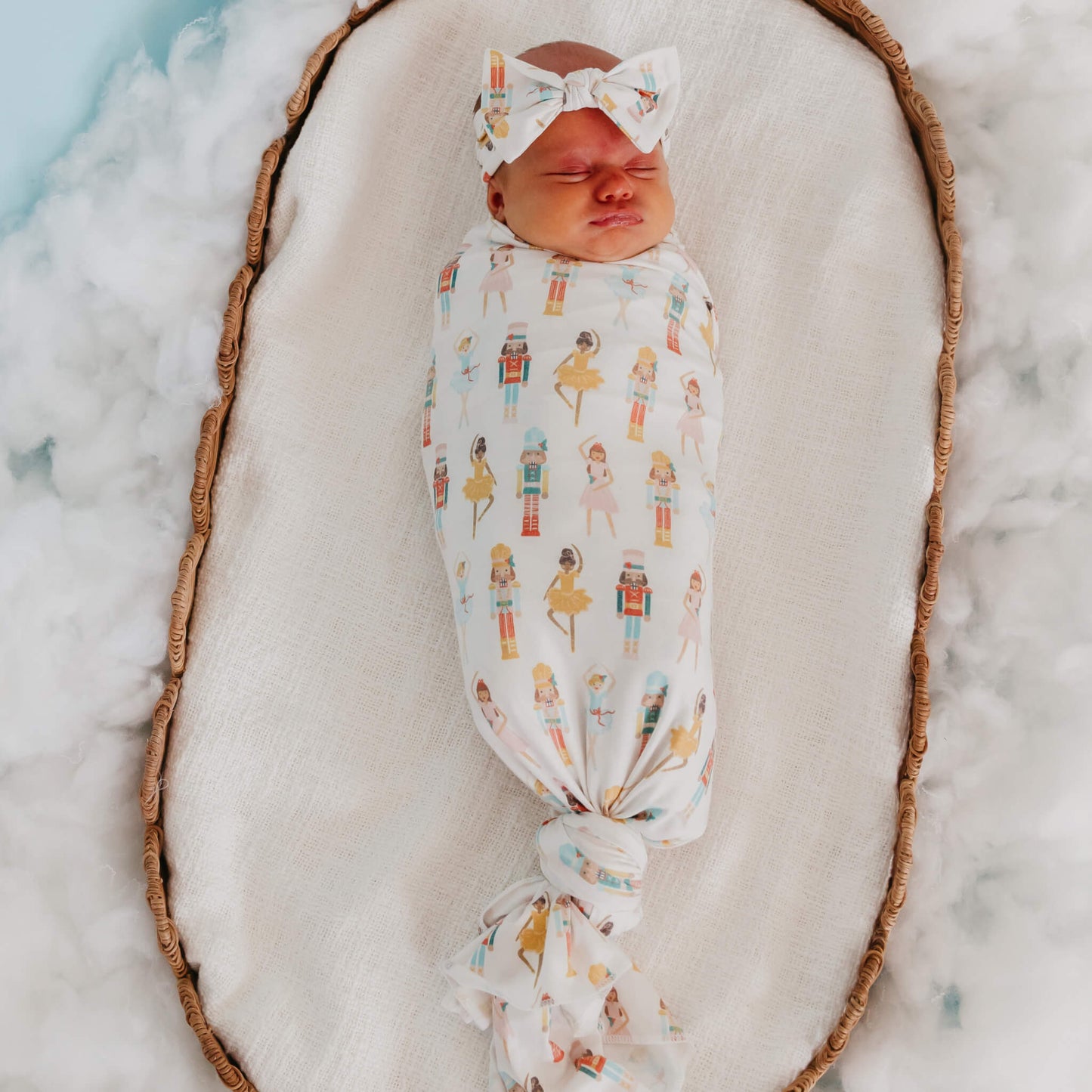 Knit Swaddle Blanket - Juliet