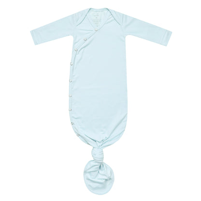 Newborn Knotted Gown - Air
