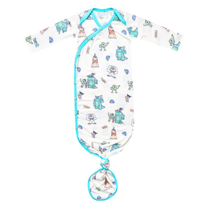 Newborn Knotted Gown - Monsters, Inc. Friends