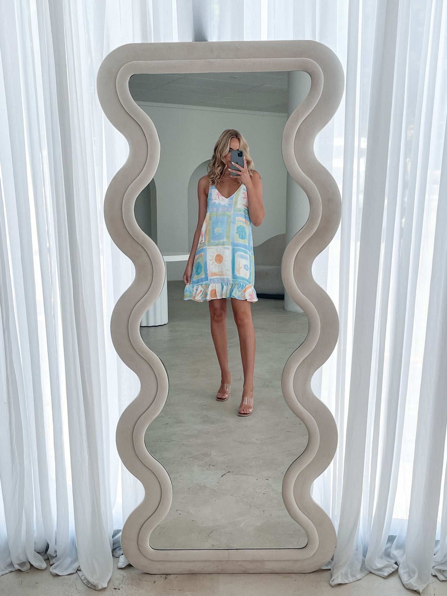 Nehara Multi Dress | Women's Printed Mini Dress