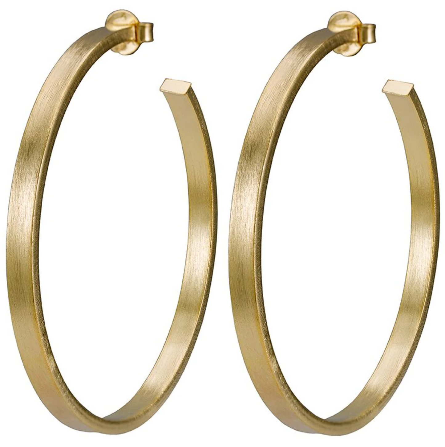 Lunaria Hoop Earrings