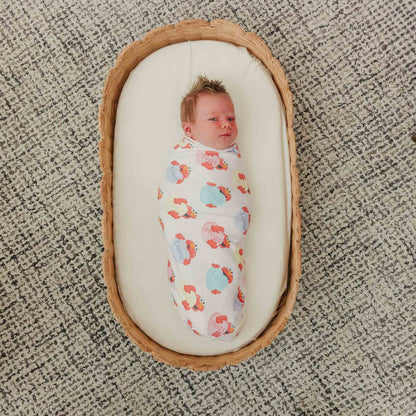 Knit Swaddle Blanket - Elmo Heart Candies