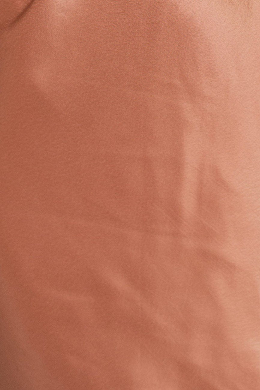 Tonneli Rust Dress | Women's Satin Mini Dress