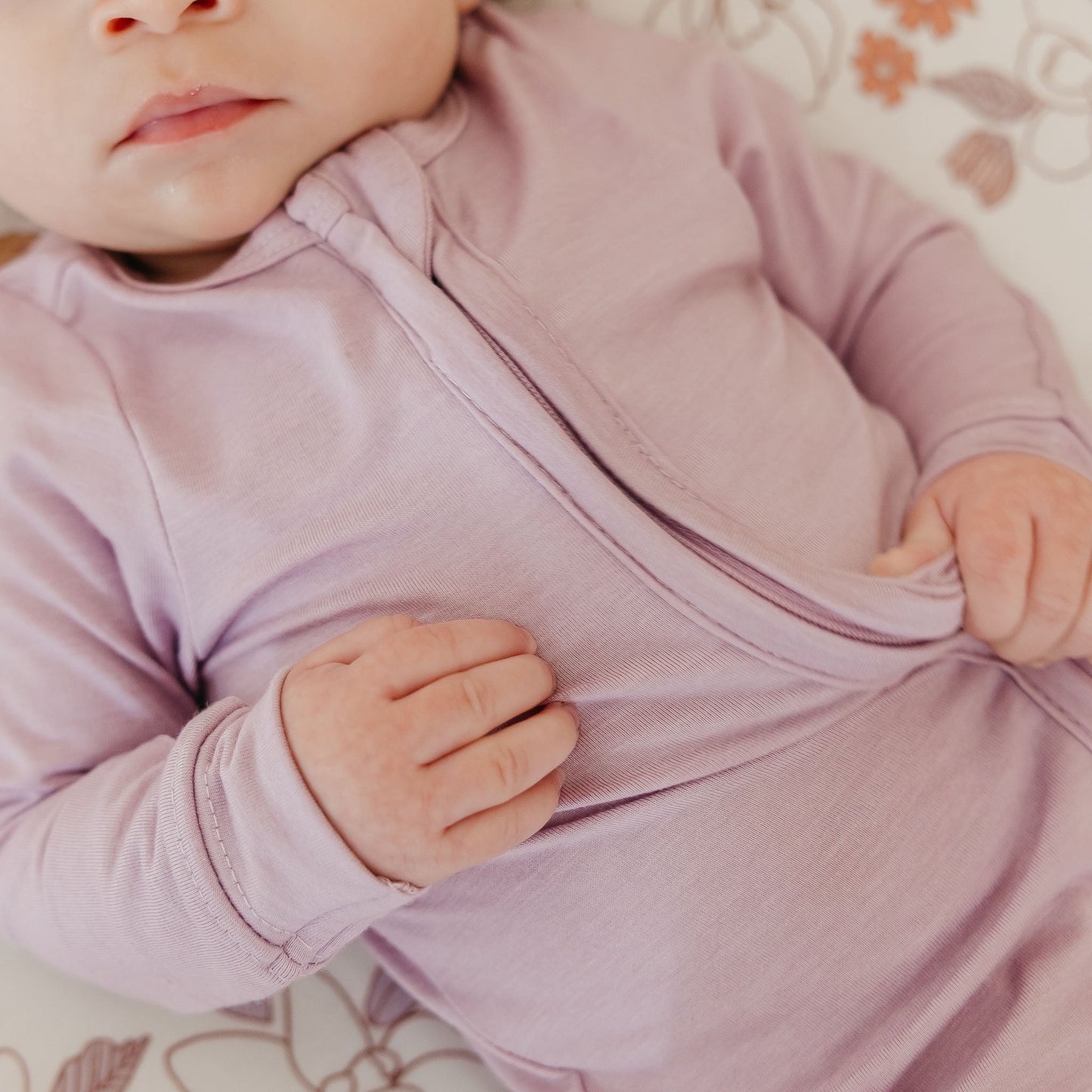 Zip-Up Footie Pajama - Lily