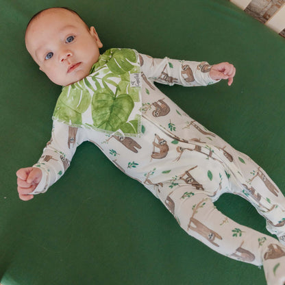 Zip-Up Footie Pajama - Noah