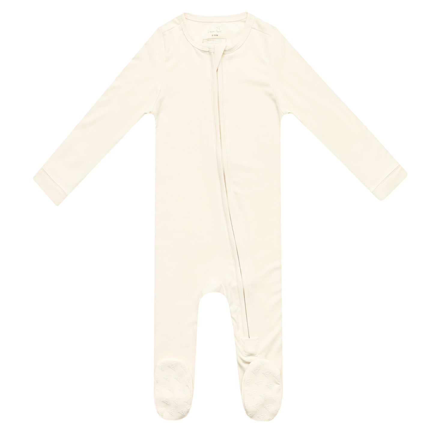 Zip-Up Footie Pajama - Cru