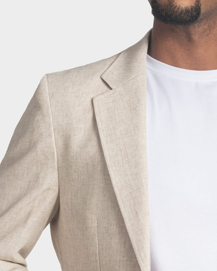 Americana de lino para hombre