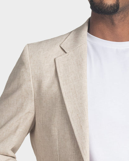 Americana de lino para hombre