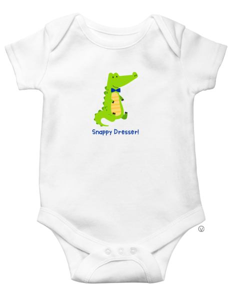 Baby Ganz | Snappy Dresser Diaper Shirt | 3-6M