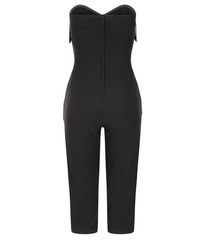 Banned Black Fringe Jumpsuit
