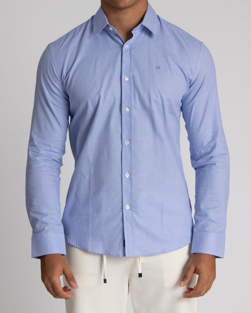 Camisa casual manga larga para hombre