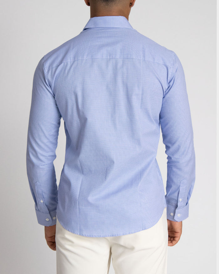 Camisa casual manga larga para hombre