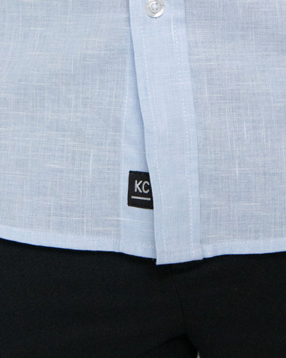 Camisa casual manga larga para hombre