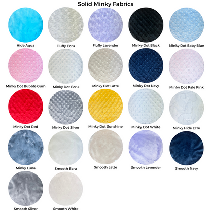 CF Baby Custom Bedding | 50x17 Rail Guard | Solid